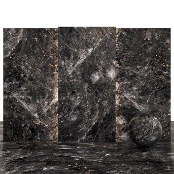 Płytka Africa Nero Marble Model 3D