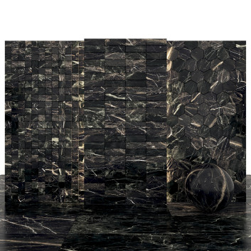Плитка Laurent Black Marble