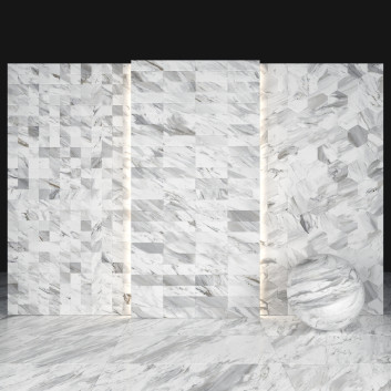 Fliese Bianco Carrara Marble 01