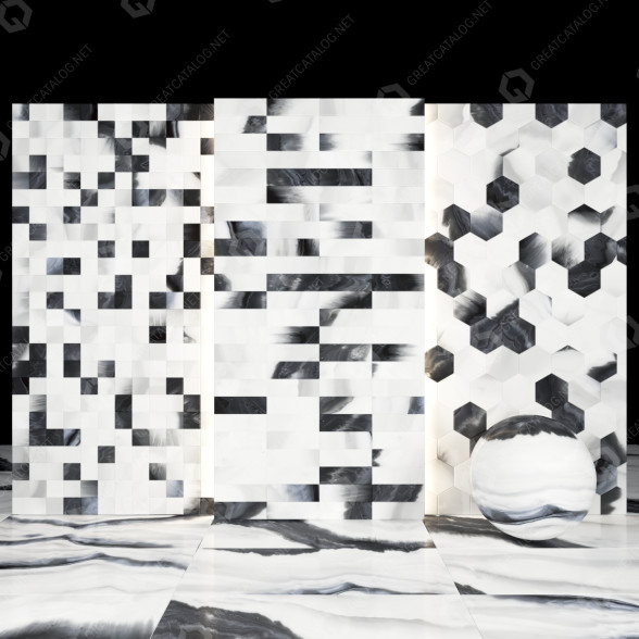 Płytka Calabria Marble model 3D