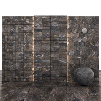 Плитка Alanya Dark Marble