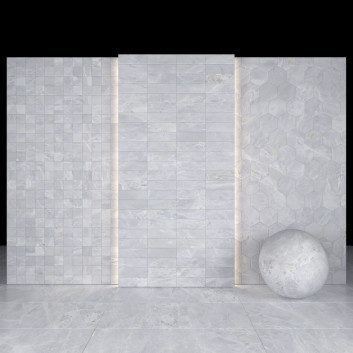 Плитка Alpha White Marble