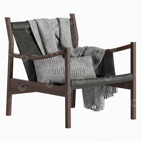 Armchair Espasso 720 Leather 3D model