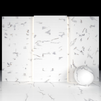 Плитка Alabama White Marble