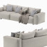 Sofa Dienne Salotti Cross 3 Seat - QrisTina