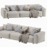 Sofa Dienne Salotti Cross 3 Seat - QrisTina