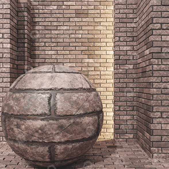 Brick N004 3D model