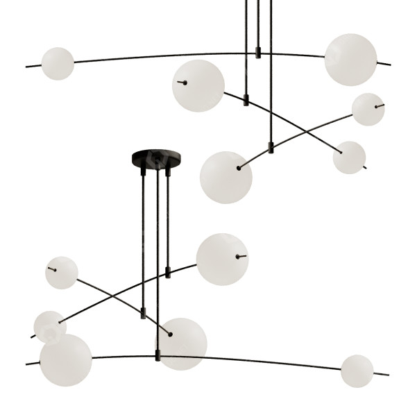 Lámpara de araña Freer Modelo 3D