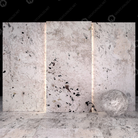 Плитка Denali Quartzite Marble 3D модель