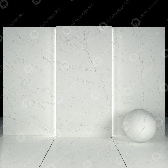 Плитка Carrara White Marble 03 3D модель
