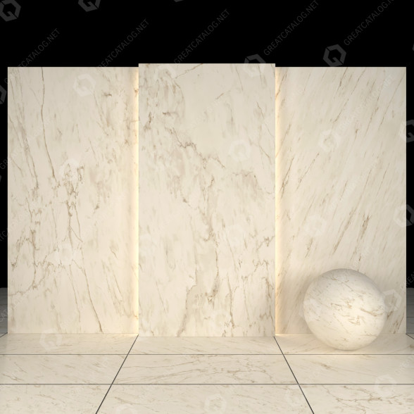 Fliese Cream Delicate Marble 3D-Modell