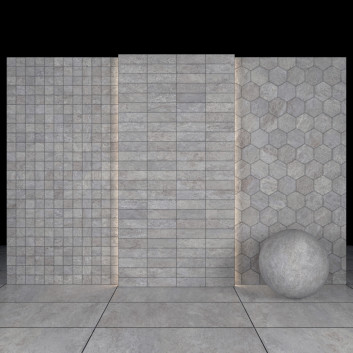 Плитка Lava Gray Marble 02