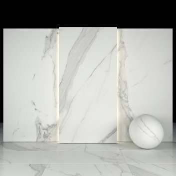 Плитка Afyon White Marble 03