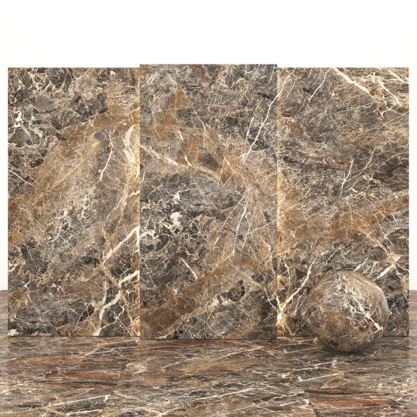 Плитка Saint Laurent Light Marble 02 3D модель