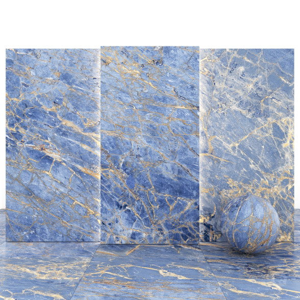 Fliese Blue Marble 02 3D-Modell