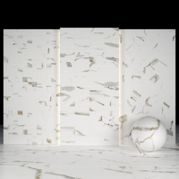 Плитка Statuario Gold Marble