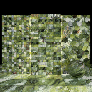 Плитка Brilliant Green Marble 02