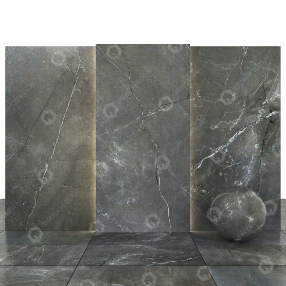 Плитка Pulpis Gray Marble 01 3D модель