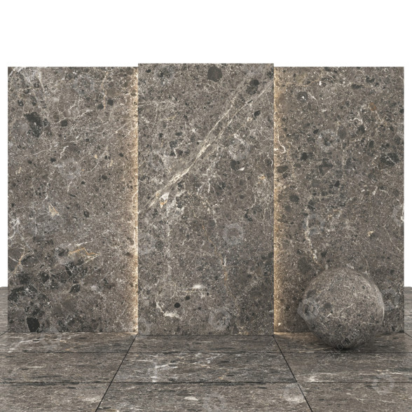 Azulejo Sarita Black Stone 02 Modelo 3D