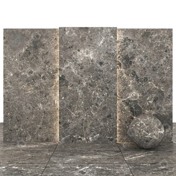 Плитка Sarita Black Stone 01 3D модель