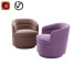 Кресло West Elm Viv Swivel - akramovazamat.aa