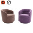 Кресло West Elm Viv Swivel - akramovazamat.aa