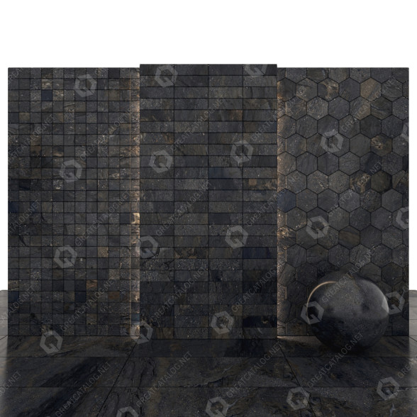 Плитка Manhattan Stone 02 3D модель