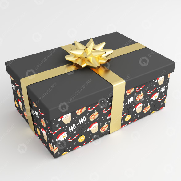 Декор Christmas Box 3D модель