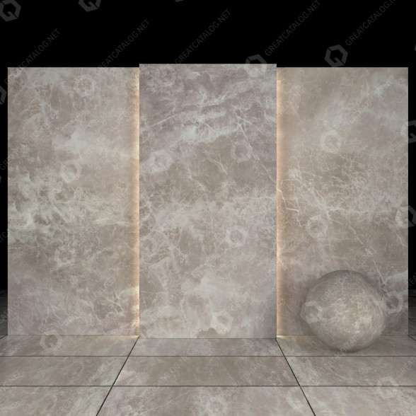 Плитка Savoia Gray Marble 3D модель