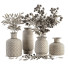 Jarrones y plantas Set Bouquets Bronze - bahartanhaee