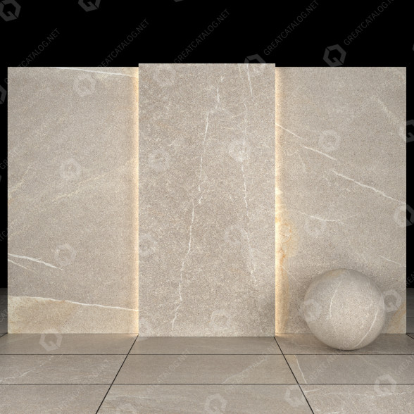 Fliese Limestone Gray 3D-Modell