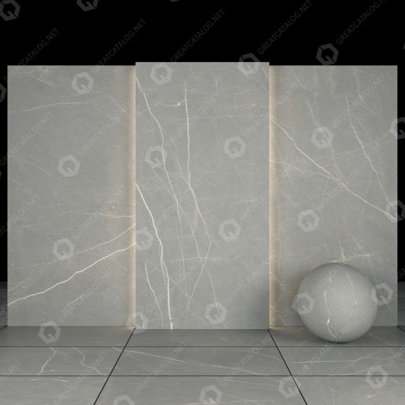 Fliese Rest Gray Stone 3D-Modell