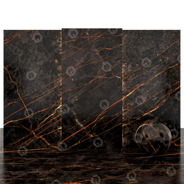 Azulejo French Brown Marble 02 Modelo 3D
