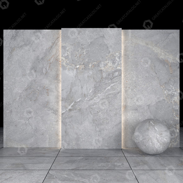 Fliese Mahattan Gray Stone 02 3D-Modell
