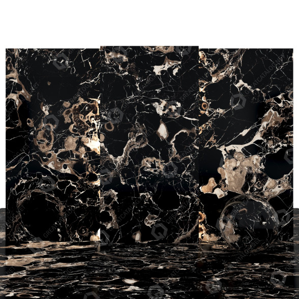 Плитка Portoro Silver Marble 3D модель