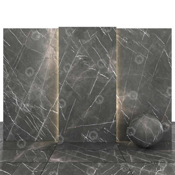 Плитка Gray Marble 10 3D модель