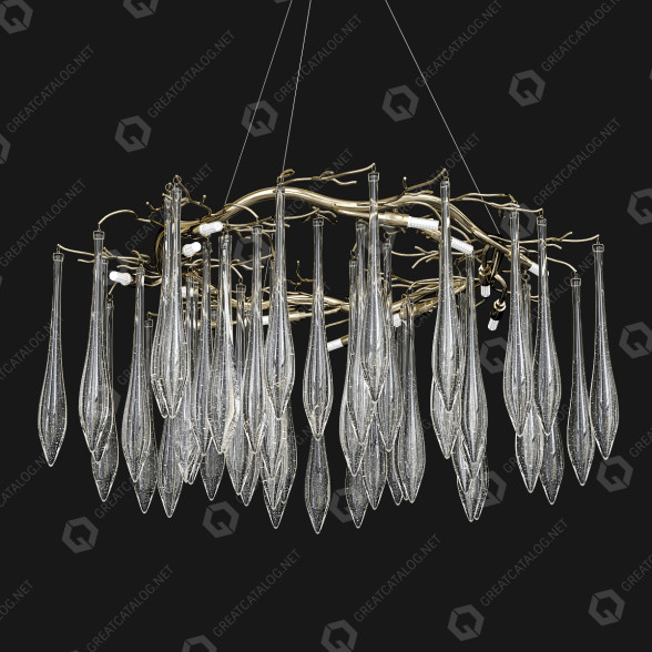 Lustre Serip Aqua Suspension modèle 3D