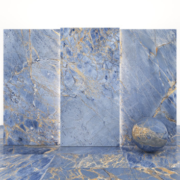 Плитка Blue Marble 03 3D модель