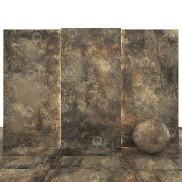 Плитка UG Brown Marble 3D модель