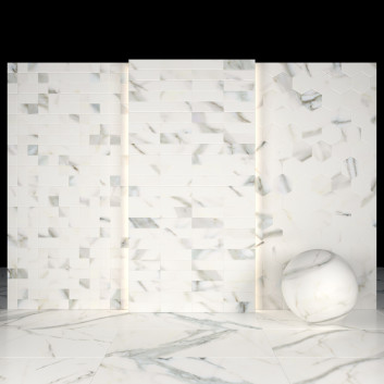 Плитка Talky White Marble