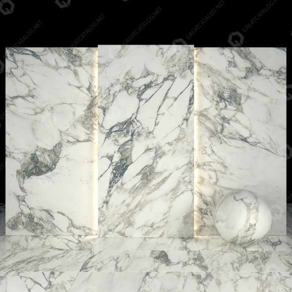 Плитка Arabescato Marble 04 3D модель