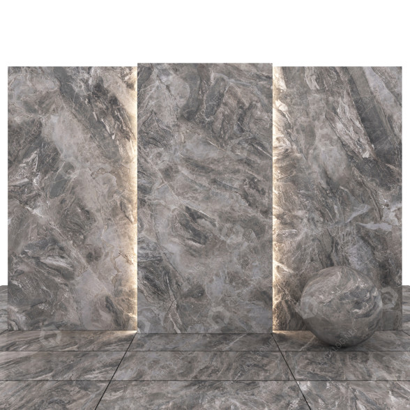 Fliese Orobico Gray Marble 3D-Modell