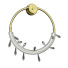 Lampe suspendue Candela Sparkling Frost - Slave of Creator
