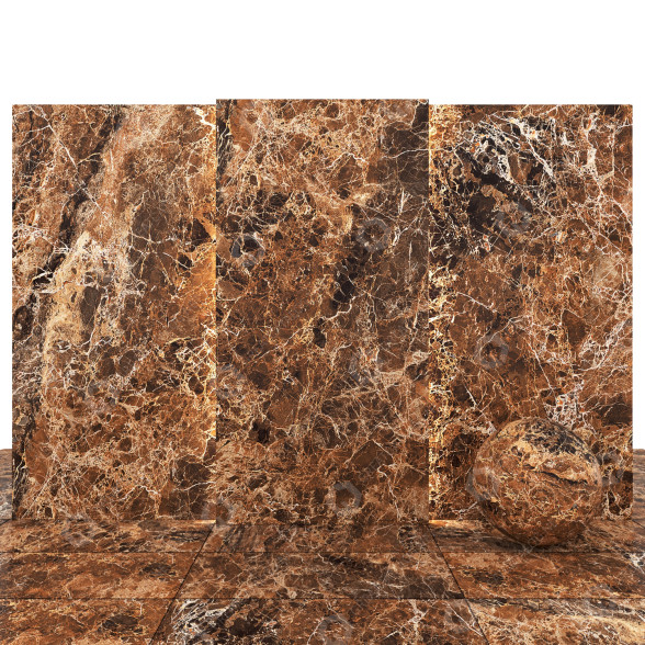 Tile Emperador Brown Marble 3D model