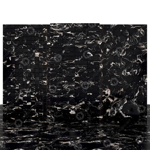 Плитка Elia Black Marble 3D модель