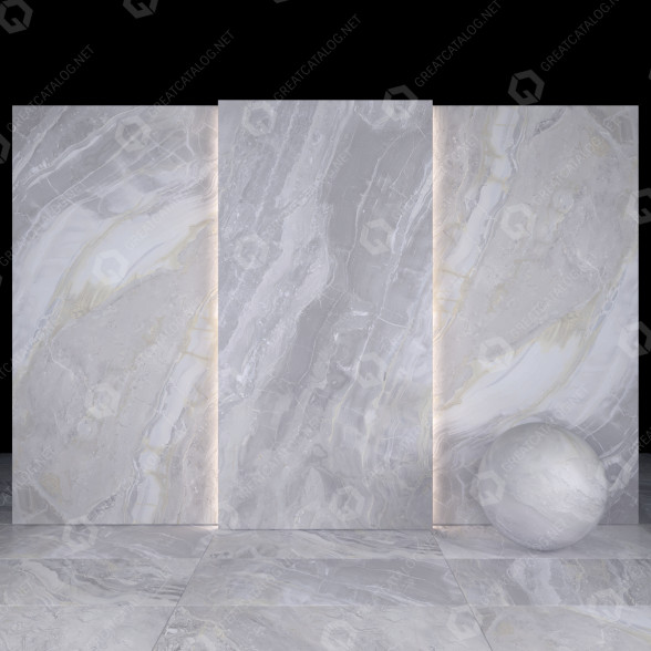 Плитка Luxury White Stone 3D модель