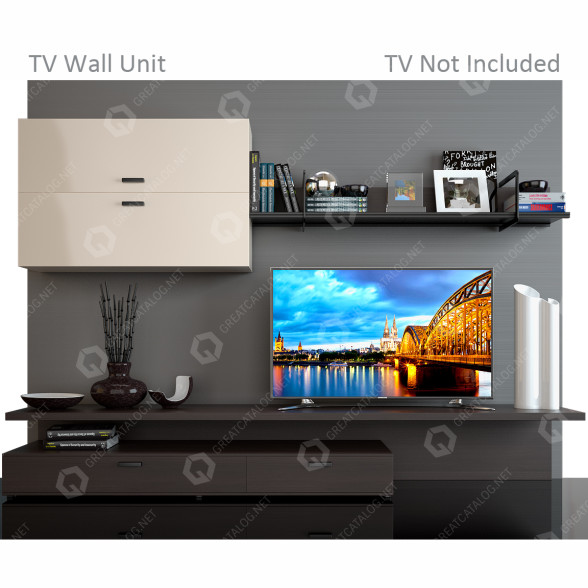 Pared de TV Conjunto 1 Modelo 3D