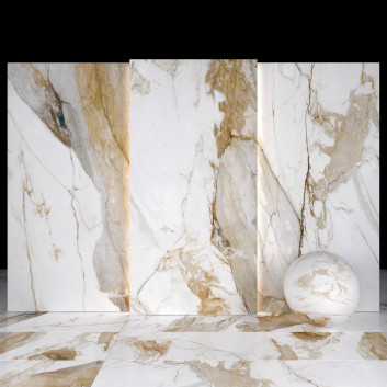 Плитка Kiruna White Marble