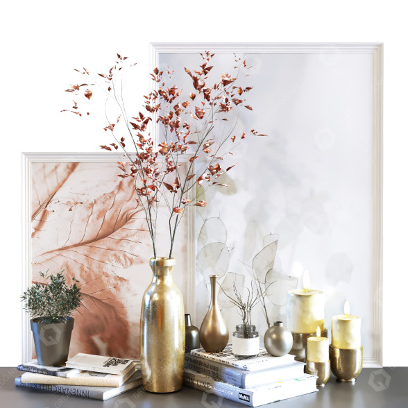 Decoración Set 023 Modelo 3D