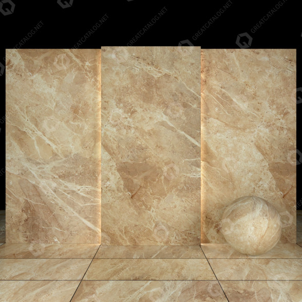 Fliese Opera Beige Marble 3D-Modell